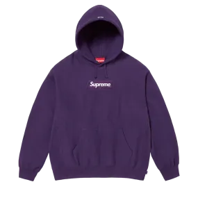 Supreme Box Logo Hoodie FW23 'Dark Purple'