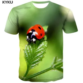 t shirt insect plant Print clothes beautiful art costume man Cool