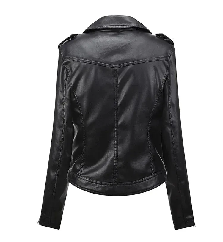 Temperament Slim Fit Motorcycle Jacket