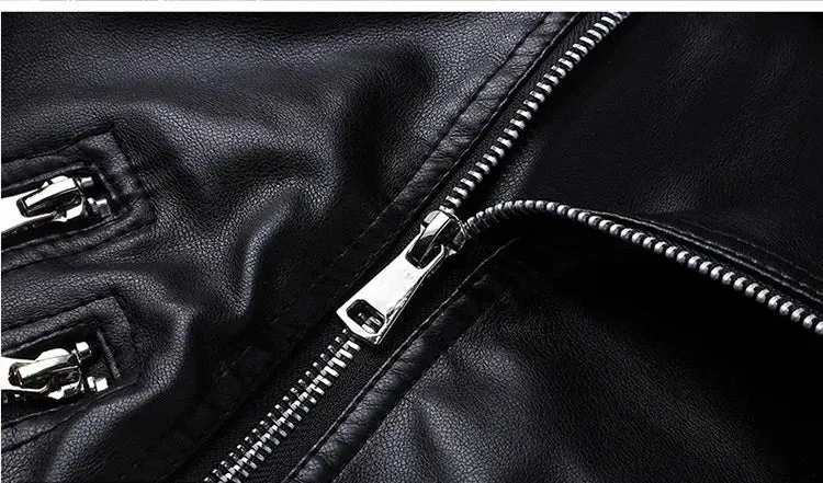 Temperament Slim Fit Motorcycle Jacket