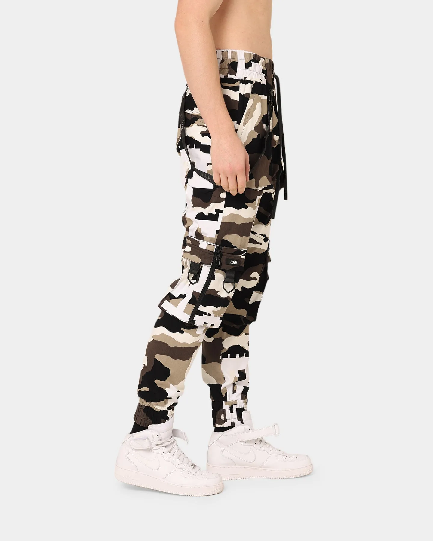 The Anti Order Dead Pixel Elite Joggers Brown/White/Black Camo