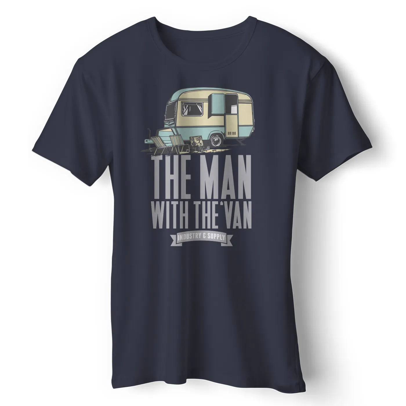 THE MAN WITH THE VAN T-SHIRT