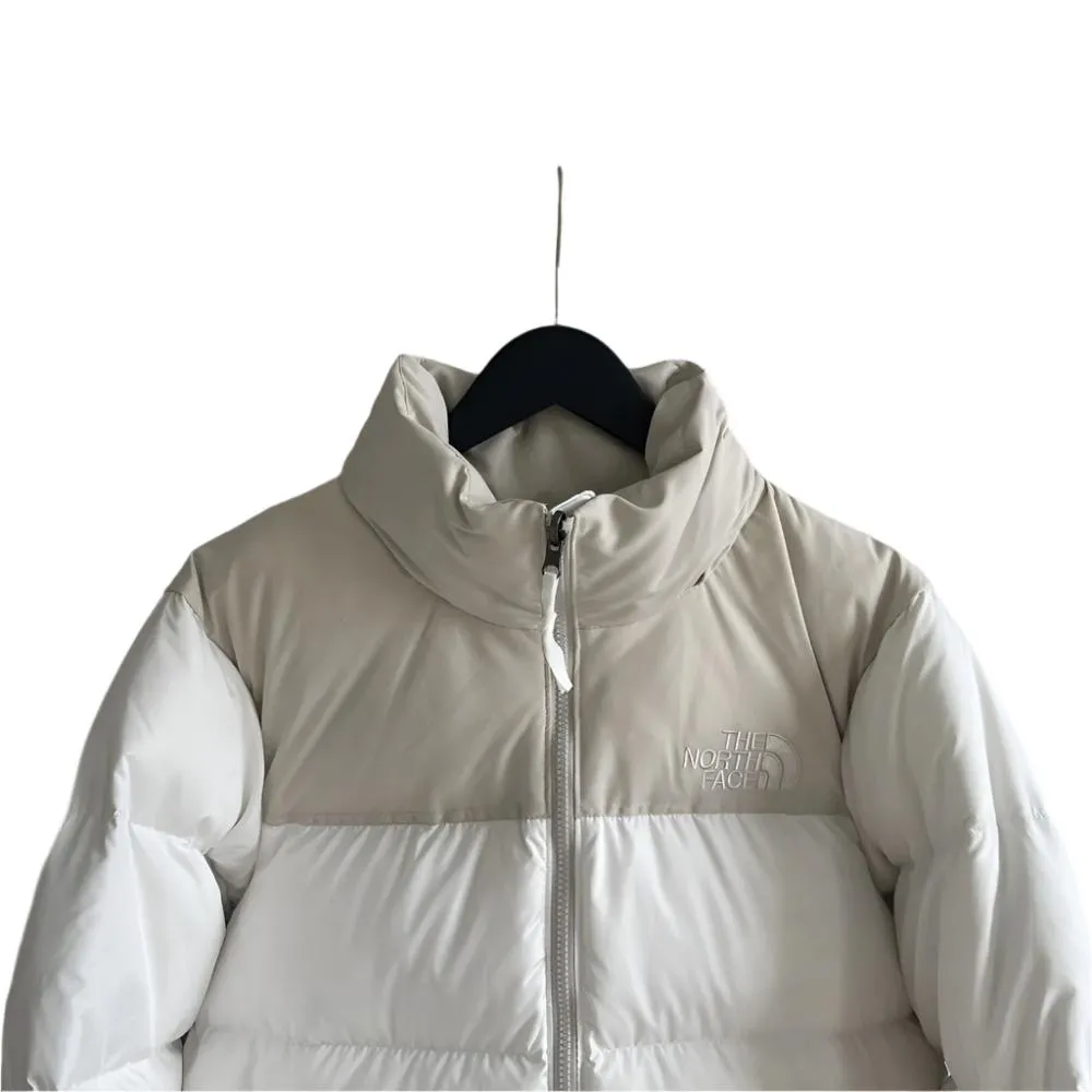 THE NORTH FACE 008 Artichoke White Down Jacket