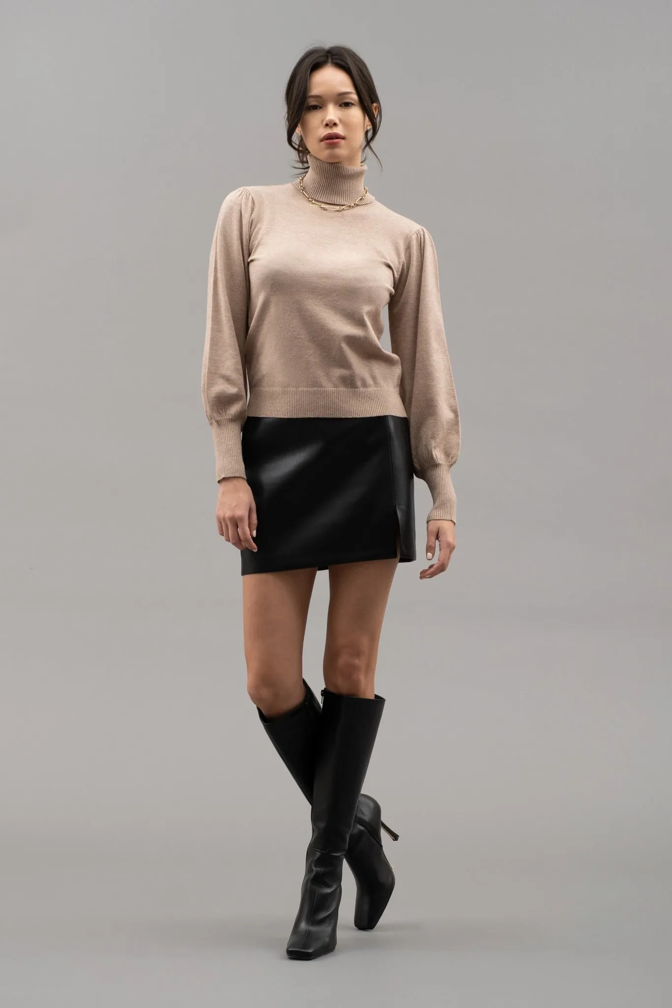 The Stella High Turtleneck Top