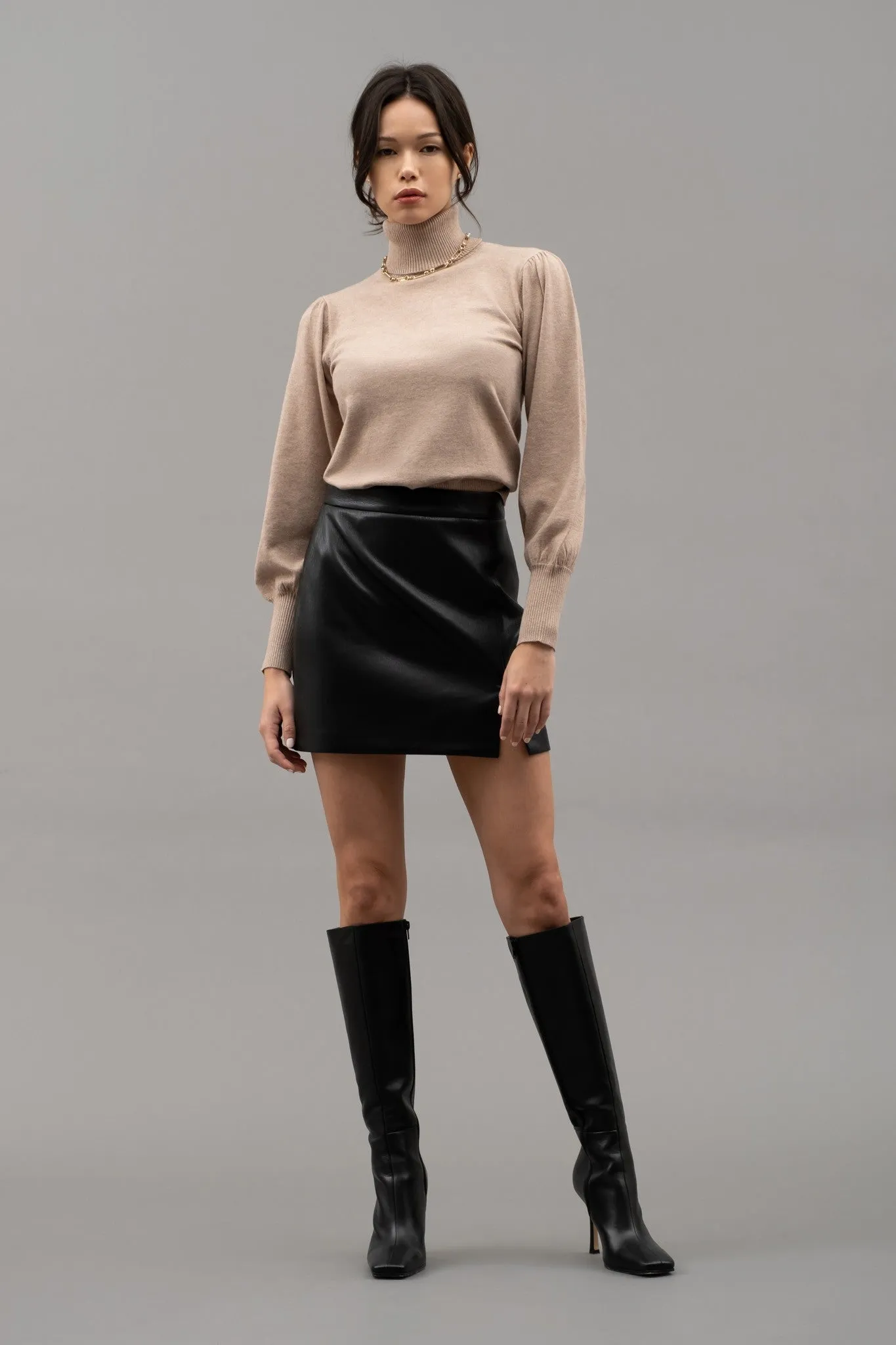 The Stella High Turtleneck Top