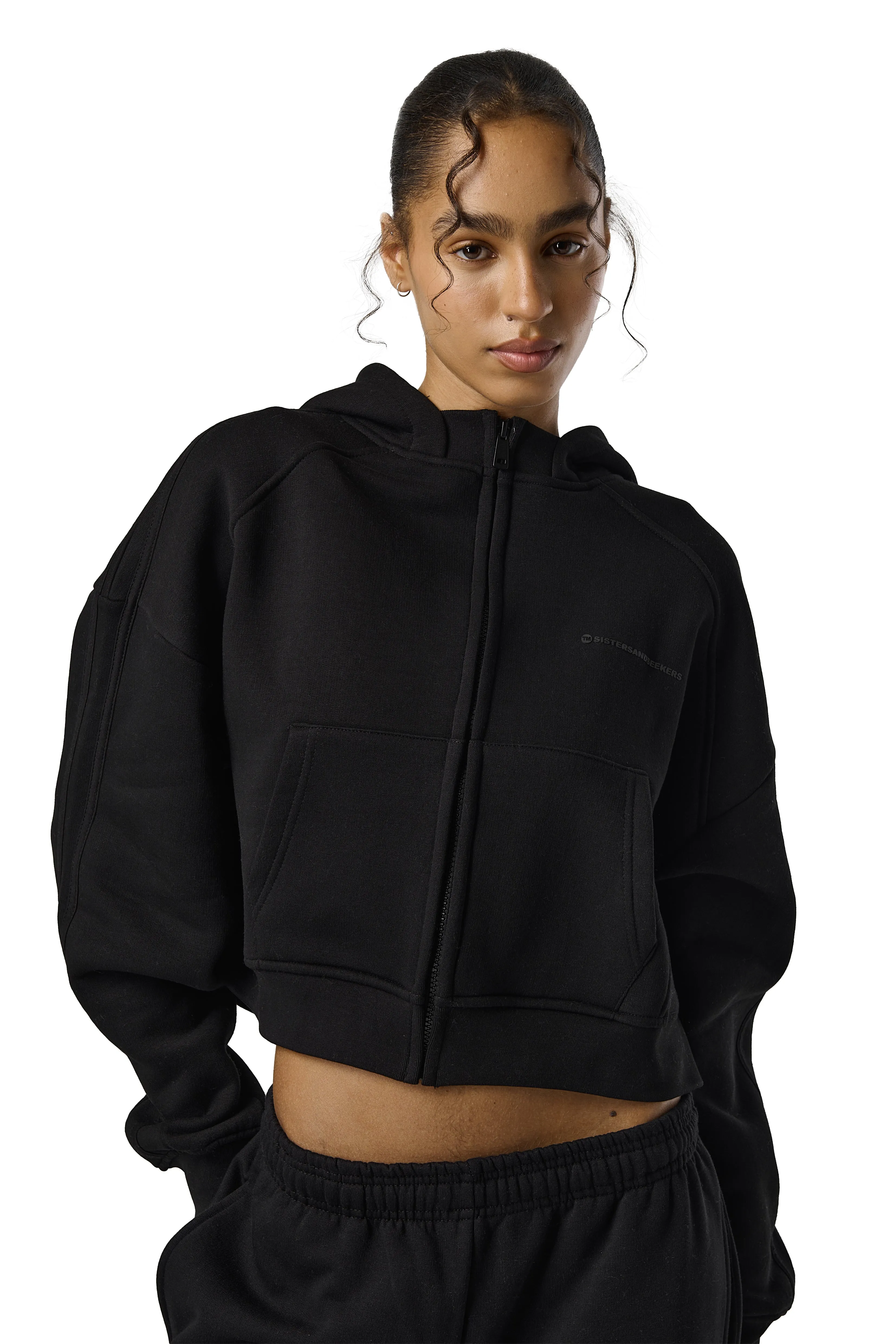 Trademark Boxy Zip Up in Road