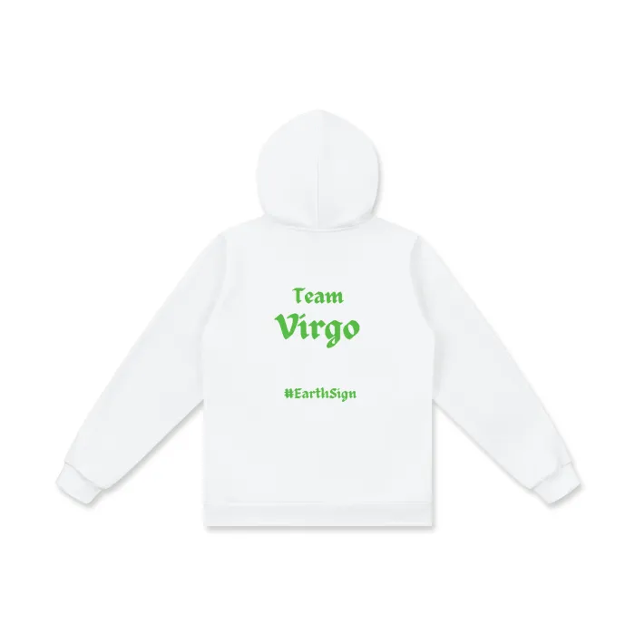 Virgo Women's Cotton Zip Hoodie