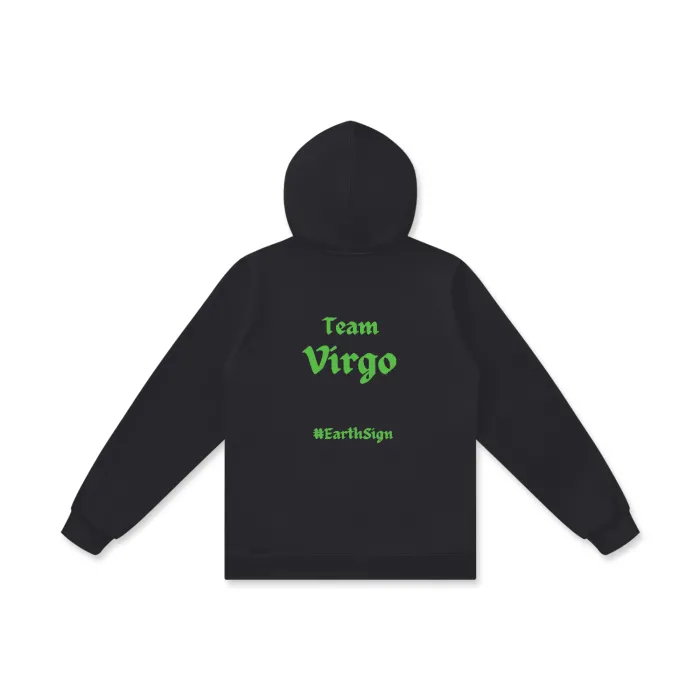 Virgo Women's Cotton Zip Hoodie