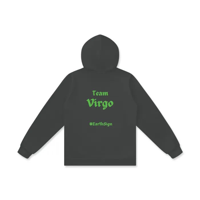 Virgo Women's Cotton Zip Hoodie