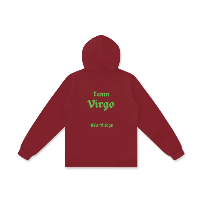 Virgo Women's Cotton Zip Hoodie