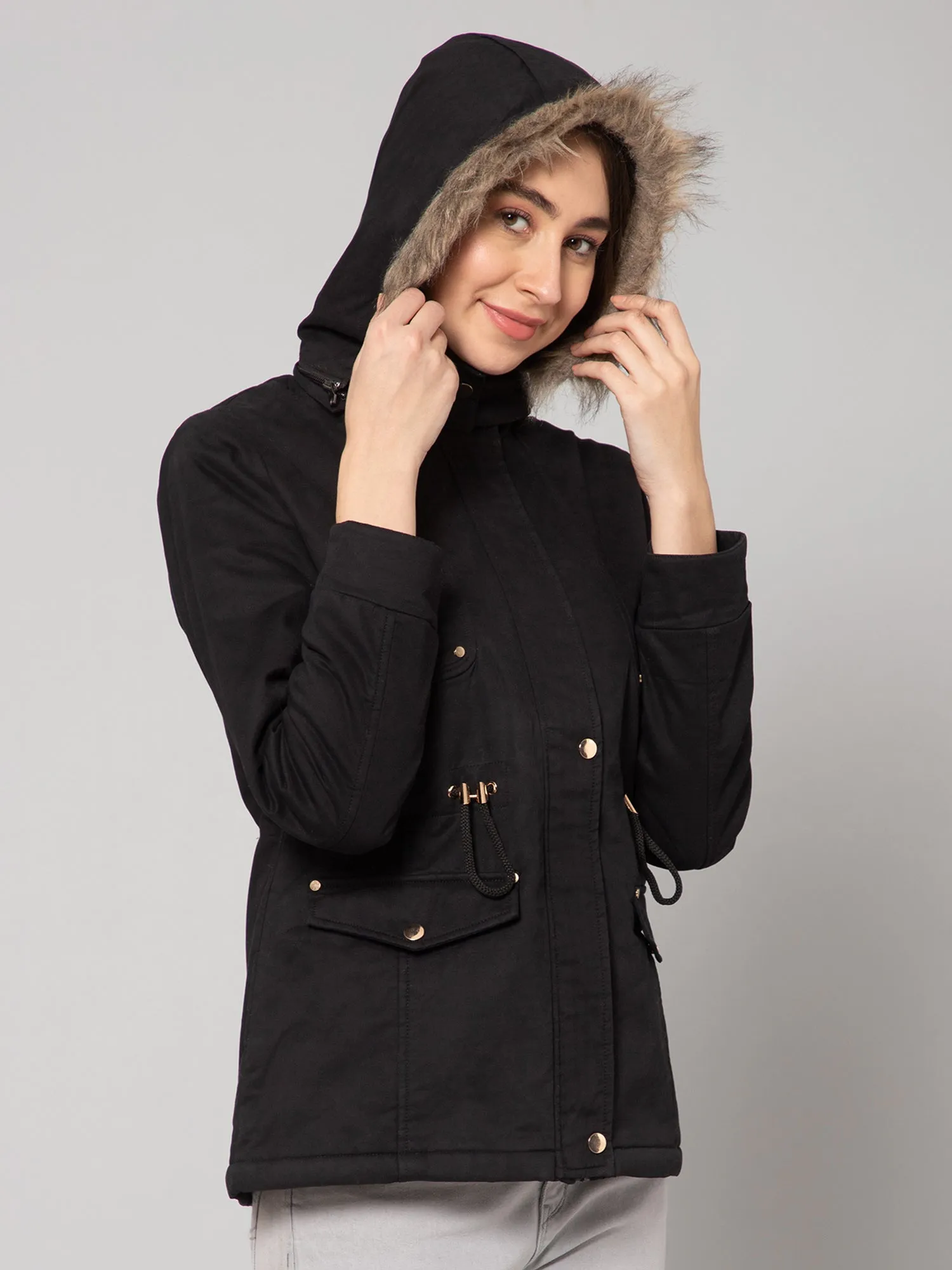 Women Black Jacket