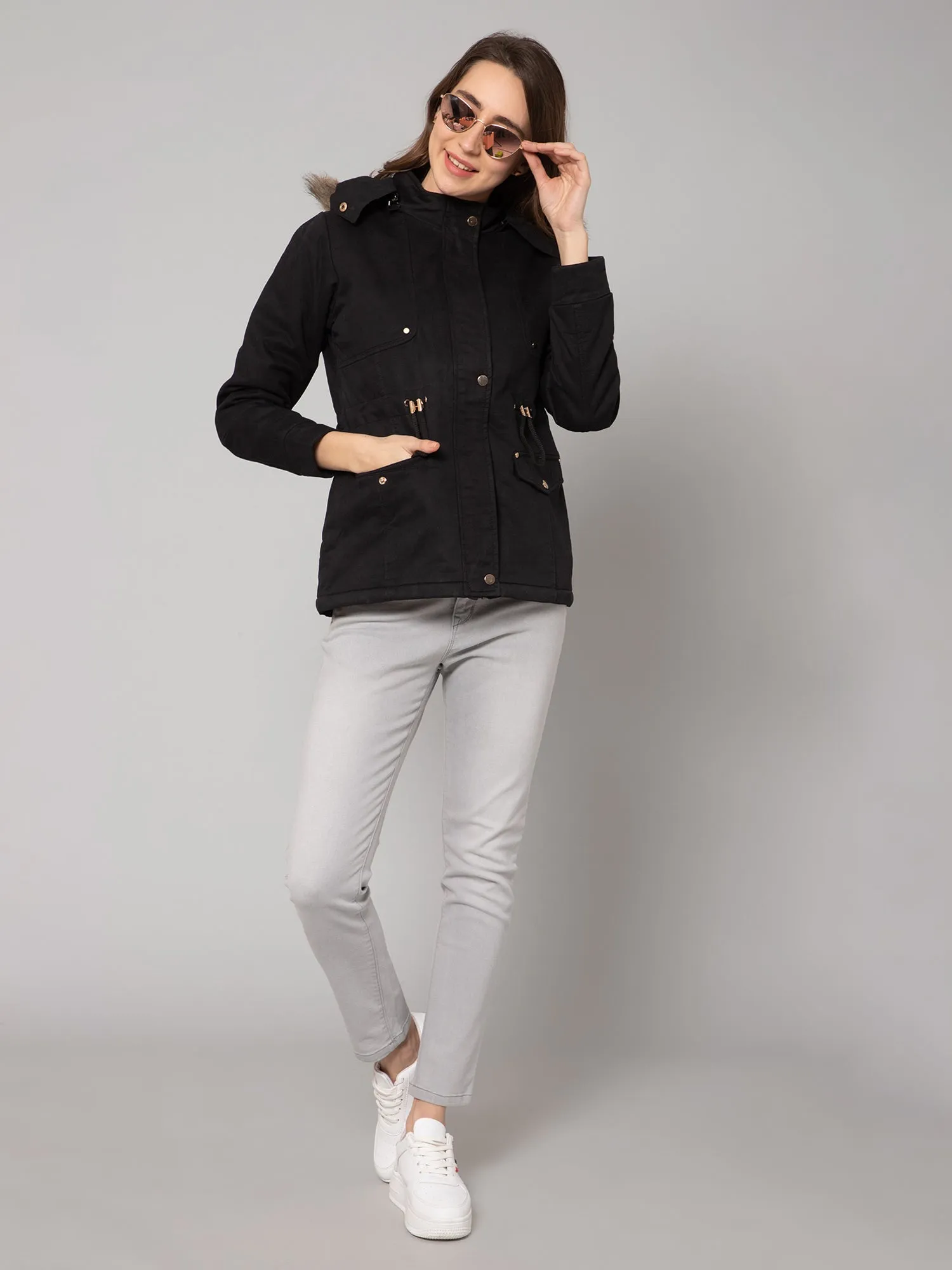 Women Black Jacket