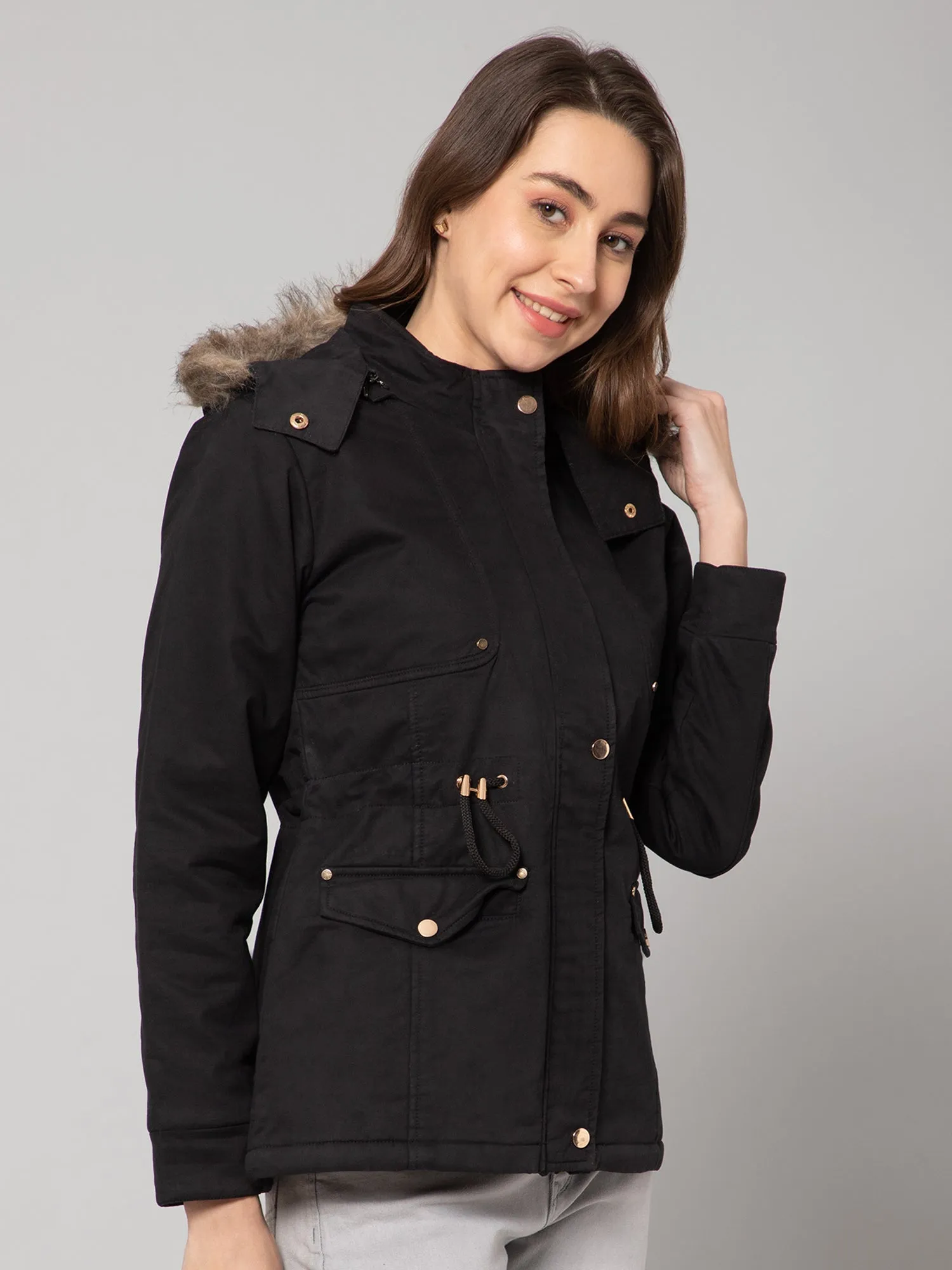 Women Black Jacket