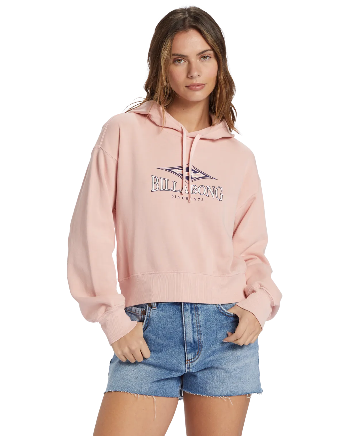 Women's Billabong All Time Crop Fleece Hoodie