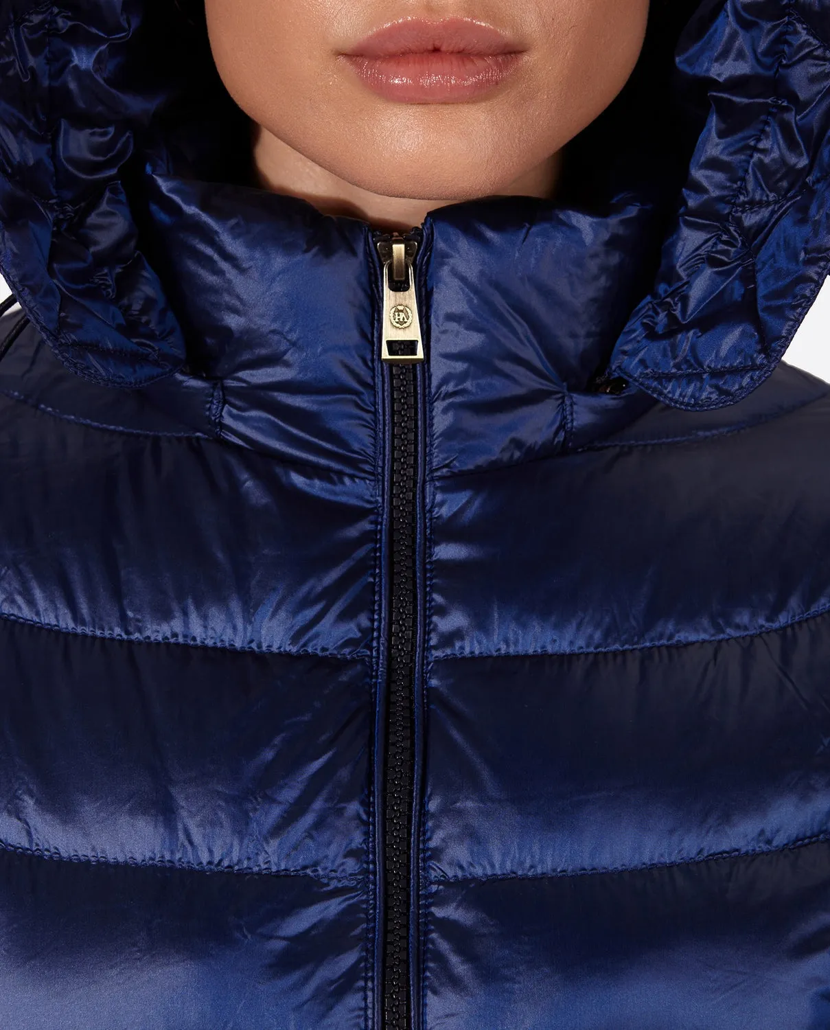 Women's down jacket CRIS Klein Blue