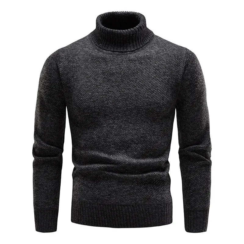 Wooly Turtleneck - Stylish knitted turtleneck