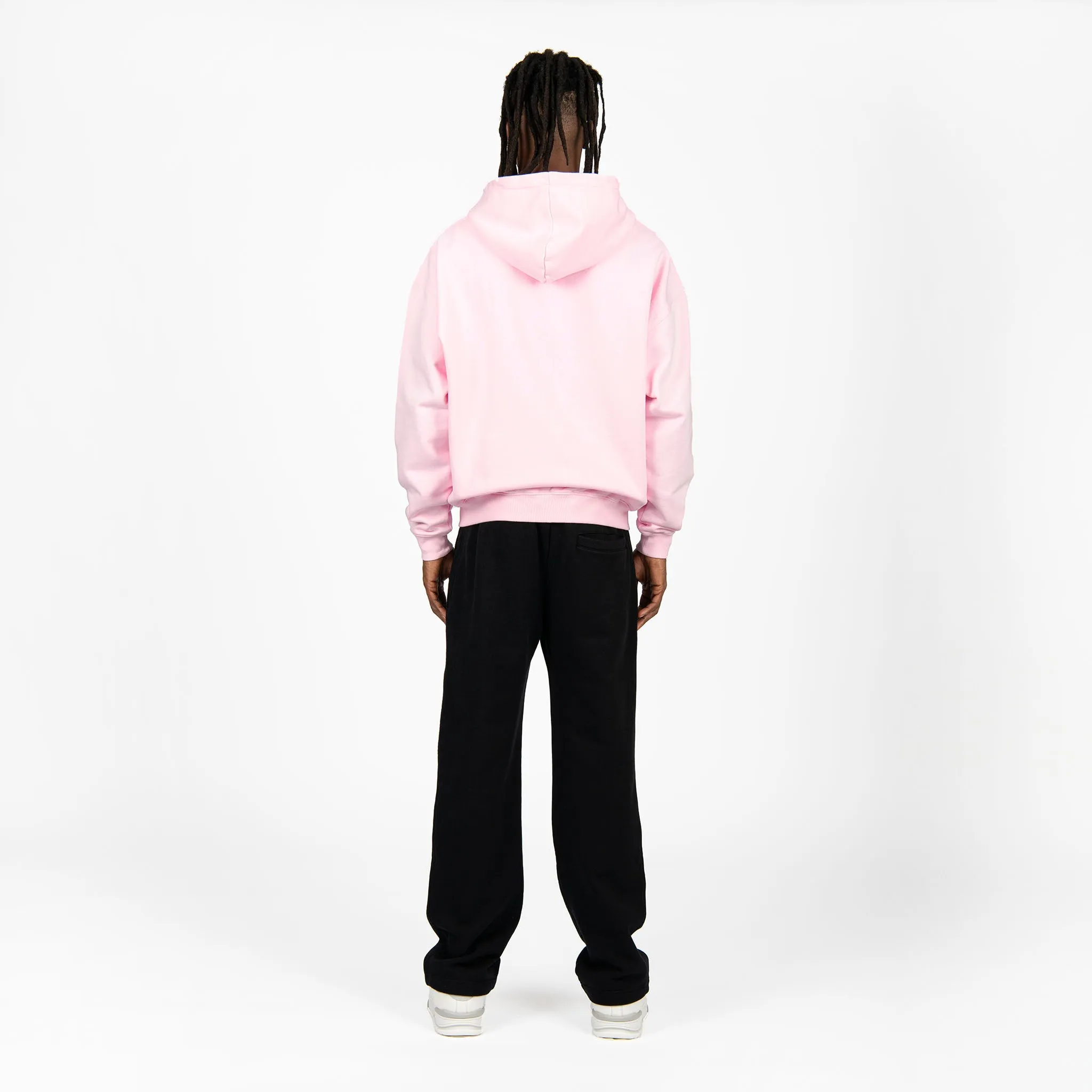 Zip Hoodie - Light Pink